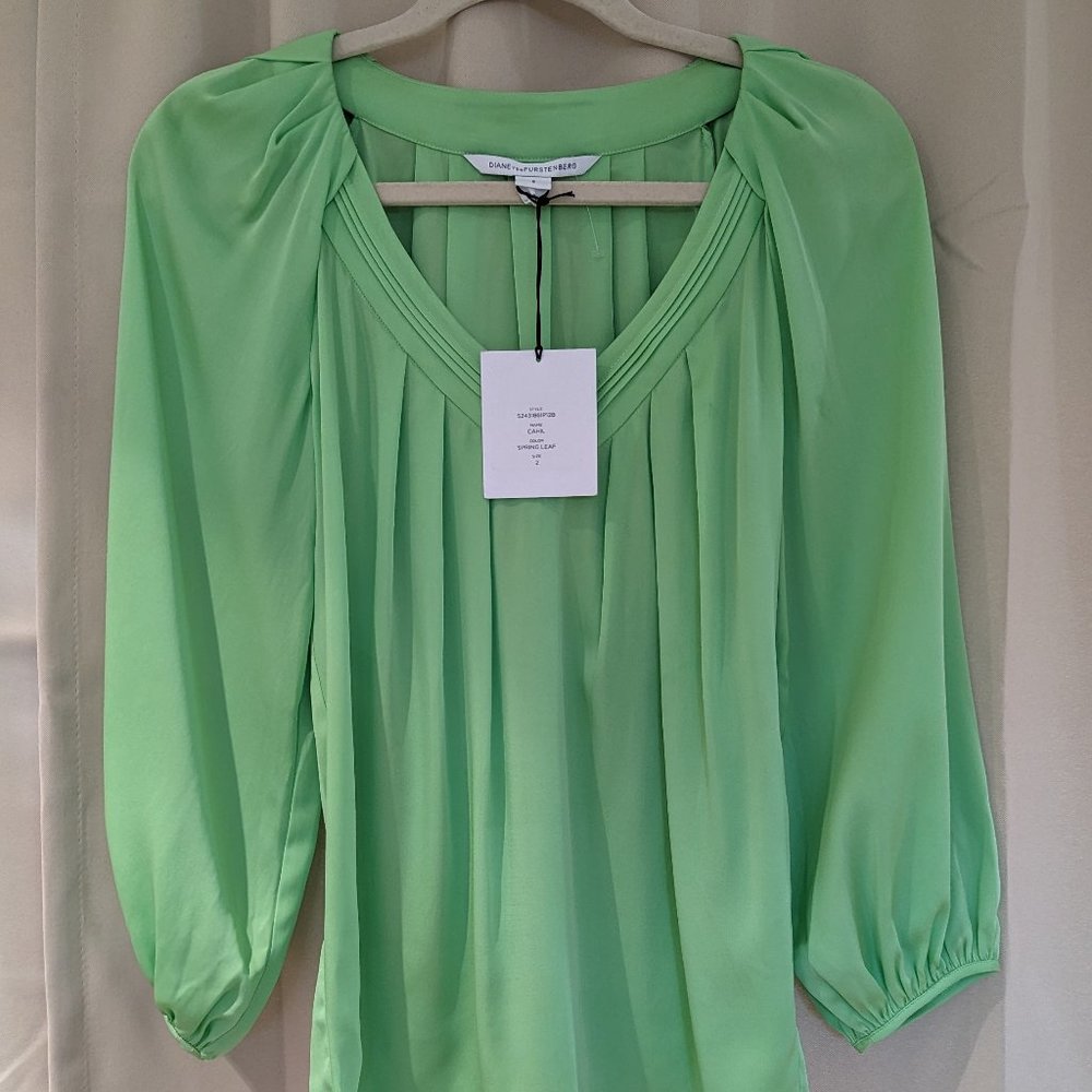 DVF Cahil Silk Blouse